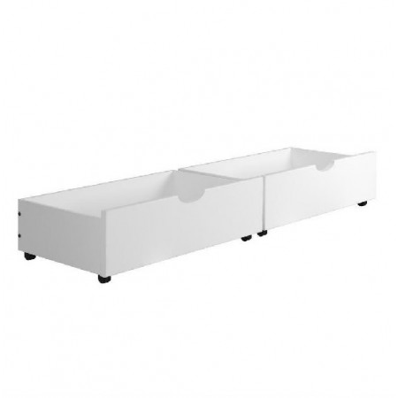 022 White : Bộ 2 Hộc Tủ Lưu Trữ ( Sát Đất )